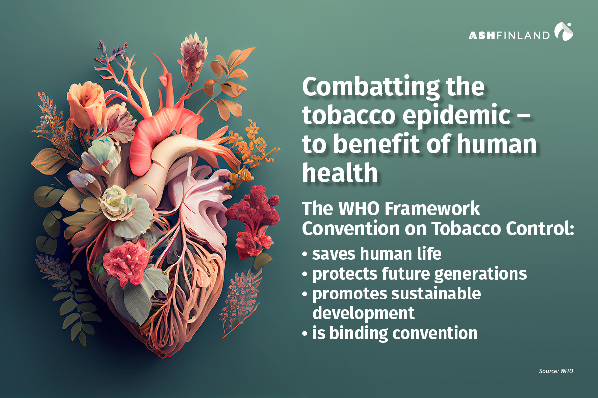 The WHO Framework Convention on Tobacco Control #FCTC promotes sustainable development. Tobacco hinders sustainable development not only in terms of health but also in areas such as poverty reduction, equality, the environment, and economic growth. @unfairtobacco @enspbrussels