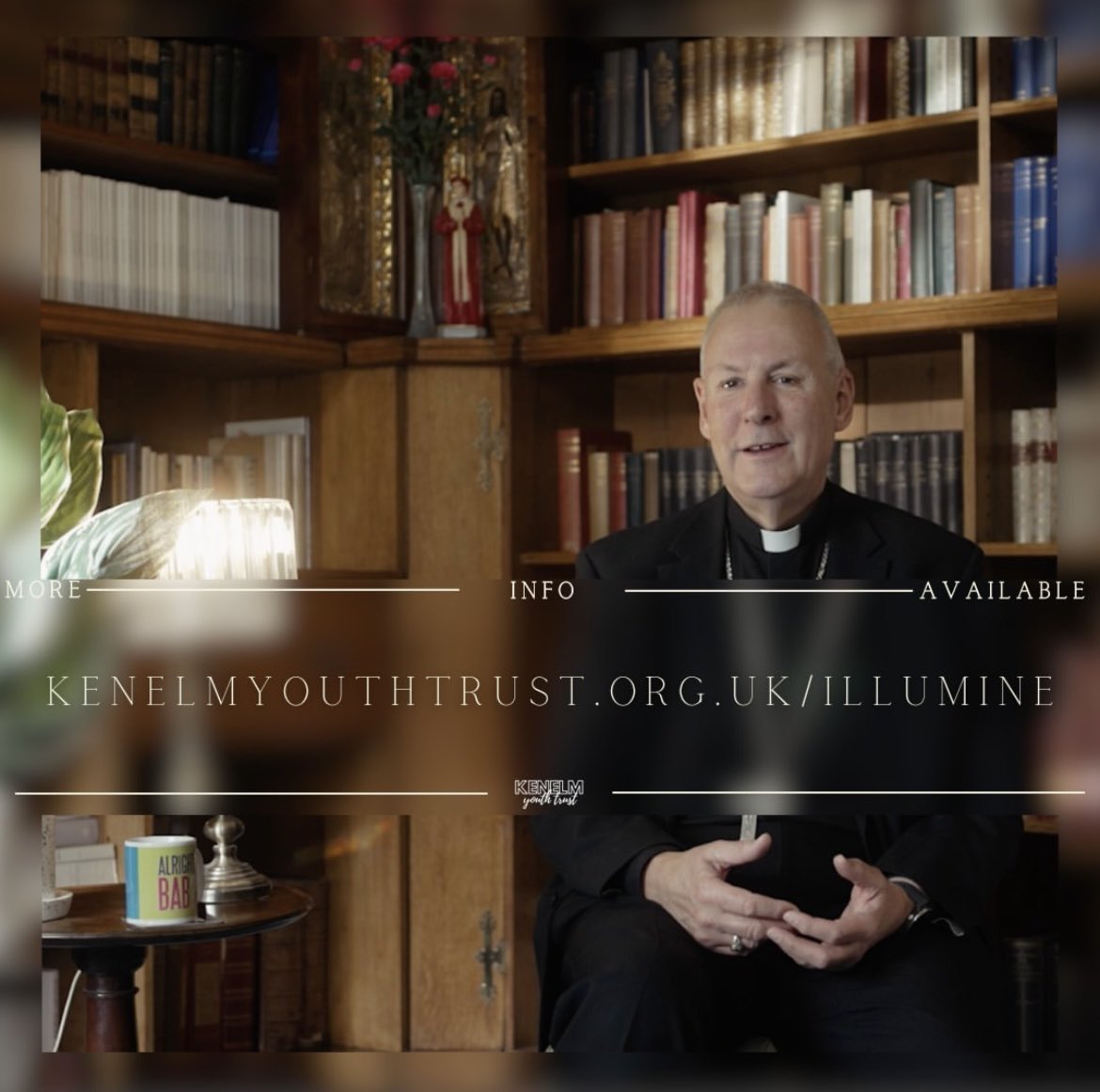 Bishop David was pleased to be filmed for a brand new digital resource responding to the synod for young adults. @thekenelmyt have aimed this latest resource at VI form and uni students. @RCBirmingham kenelmyouthtrust.org.uk/illumine.html