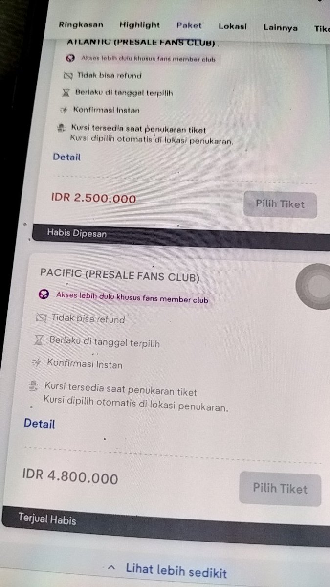 ga dapet harapan uda buat dapet pacific tiket. dapetnya atlantic tiket. gapapa last show nya war lagi. semoga hokky 🥺🥺. huhu yg mau tiket southern PM aja. aku ada ready 1 tiket pake data dan namaku. nanti ku bantu tuker di venue. terimakasih 🙏🙏🙏