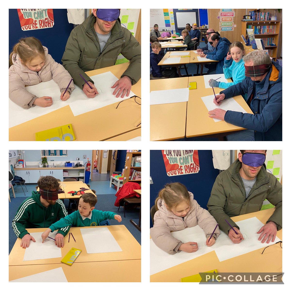 ThornhillPS's tweet photo. Another wonderful SODA club last night, with a room full of dads and children creating art! Special thanks to Mr Bayley for his expert tuition and to everyone who entered into the spirit of all the games. We hope you had as much fun as we did! #TPScommunity #TPSEA https://t.co/ipZbN0Y54i