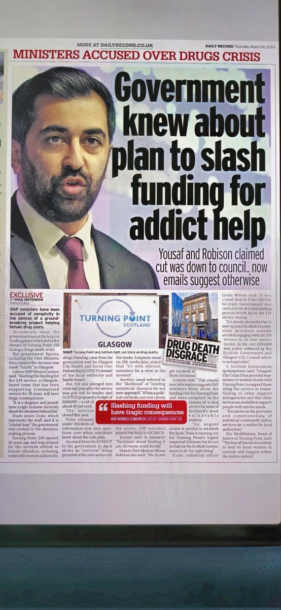 The SNP has been accused of misleading the public regarding funding cuts that will impact vulnerable women struggling with drug addiction. This is a serious matter that requires immediate attention and clarification from the relevant authorities. 😡
