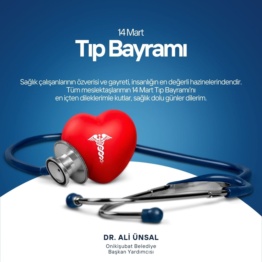 draliunsal's tweet photo. Sağlık çalışanlarının özverisi ve gayreti, insanlığın en değerli hazinelerindendir.

Tüm meslektaşlarımın 14 Mart Tıp Bayramı’nı en içten dileklerimle kutlar, sağlık dolu günler dilerim. https://t.co/YnFbJ8wXV6
