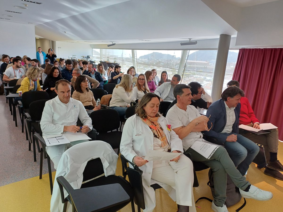 Area2Cartagena's tweet photo. Gran participación en las XXII Jornadas de actualización de enfermedades infecciosas que se celebran desde ayer, y hasta esta tarde, en el Hospital Santa Lucia.
@Murciasalud @sedes_jose @AytoCartagenaES @AytoMazarron @fuentealamo #Launion https://t.co/xM0bF8jb18