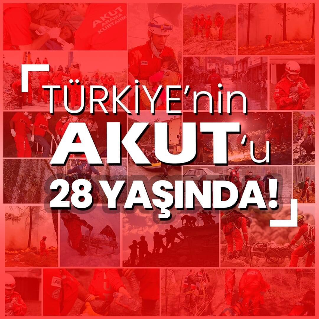 Türkiye'nin arama-kurtarma konusunda uzman Derneği AKUT 28 yaşında!

#ÇünküBizSiziÇokSeviyoruz
