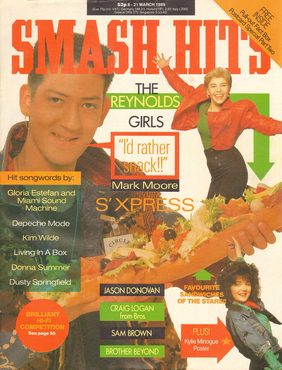 myfizzypop's tweet image. I always enjoyed seeing
@markmoore01/ #SExpress in #SmashHits magazine - &amp;amp; 35 yrs ago, #onthisdayinpop in 1989, they snagged the cover! Loved their evocative dance music, such a thrill (even tho my church frowned on it for apparently "encouraging wanton behaviour &amp;amp; lewd moves")!
