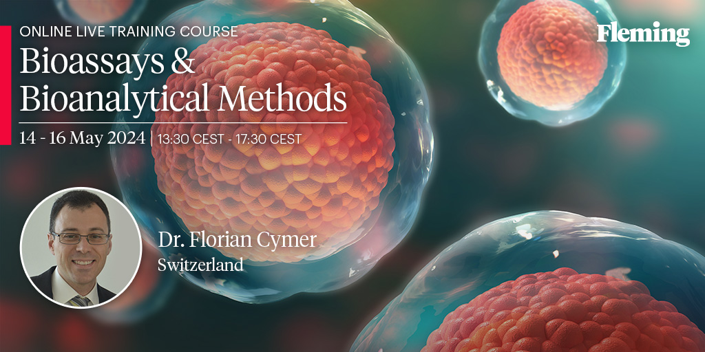 Fleming_Pharma's tweet image. 🔬🧪 Introducing Dr. Florian Cymer: Leading innovations in Bioassays &amp;amp; Bioanalytical Methods at Roche, Switzerland. Join us in celebrating his groundbreaking work! 🌟 Register now 👉 eu1.hubs.ly/H085ngh0 #Bioassays #BioanalyticalMethods #PharmaInnovation