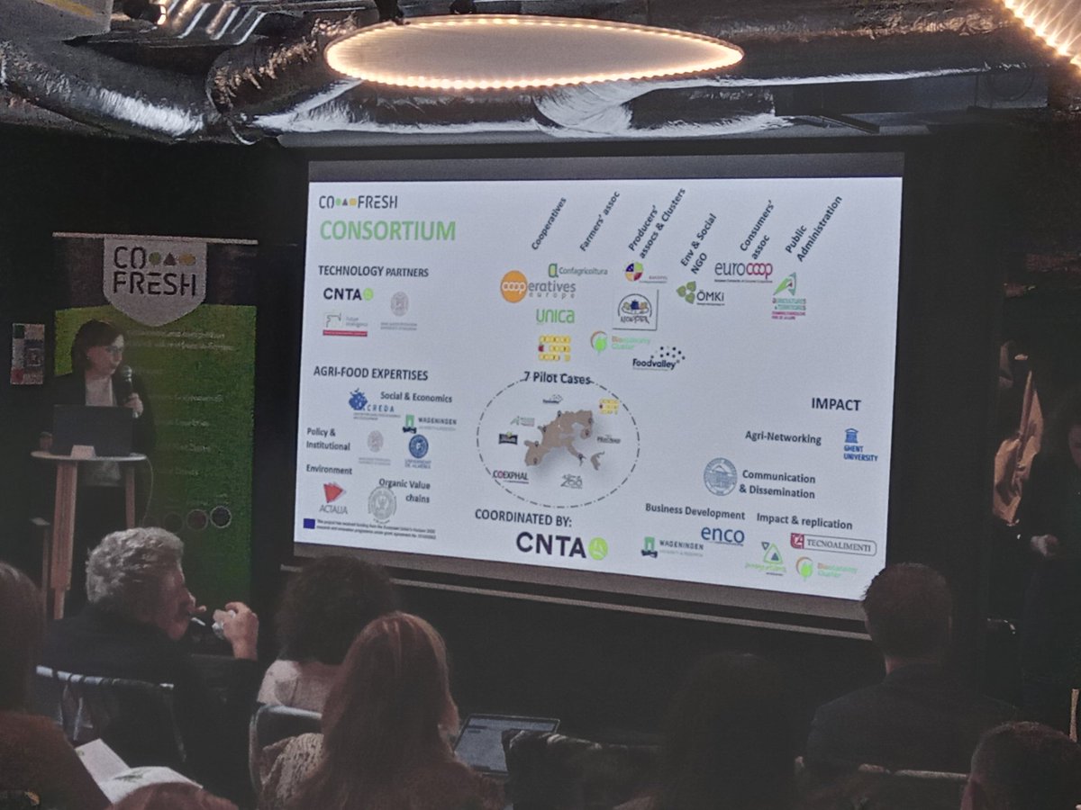 #TPOrganics is happy to attend @COFRESH_H2020 final event after sister project @FOODRUS_EU held its final event yesterday. The project centred around 7 pilot cases, inc. #organic value chains, integrating innovations for sustainable 🍓🍑 & 🥒🍆 chains through co-creation. 👥🌱🌍