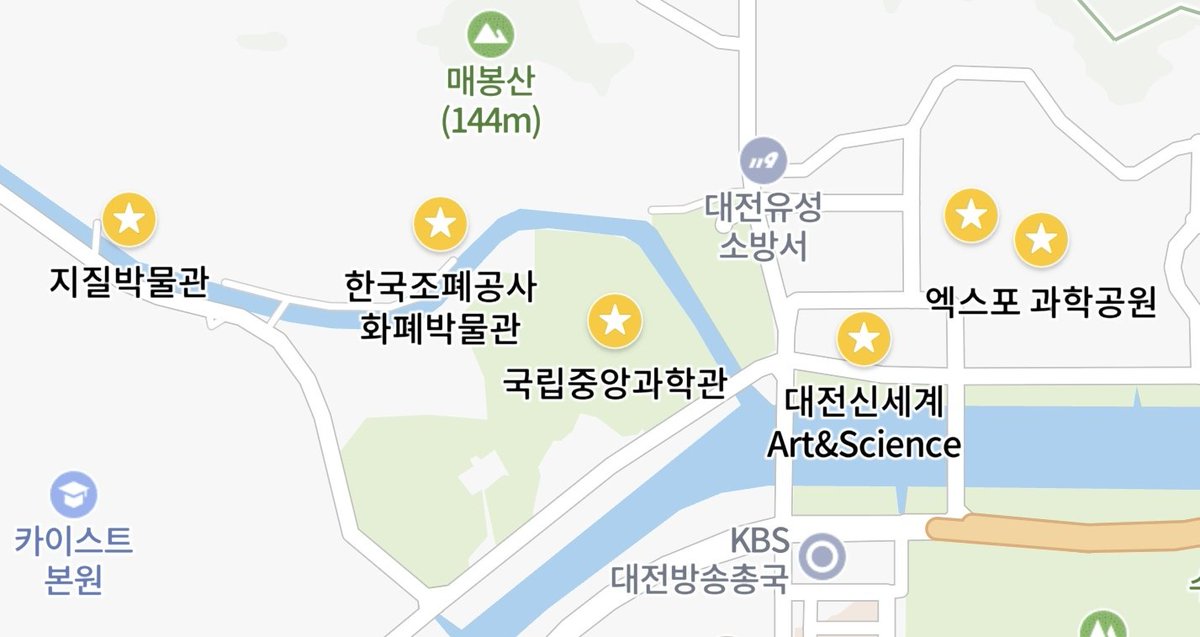 haji_in_orange's tweet photo. 대전 평생토박이가 꾸준히 강추드리는 박물관 과학관 루트입니다
지질 - 화폐 - 국중과 가셨다가 신세계 가셔서 식사하셔도 괜찮고
자녀가 있으시다면 카이스트로 중간에 빠지셔서 너가 나중에 와야 할  대학교다라고 세뇌하셔도 됩니다(경험담입니다 어림도없었지만)
도보길도 아주 잘되어있습니당 https://t.co/drKUC8Gcr2