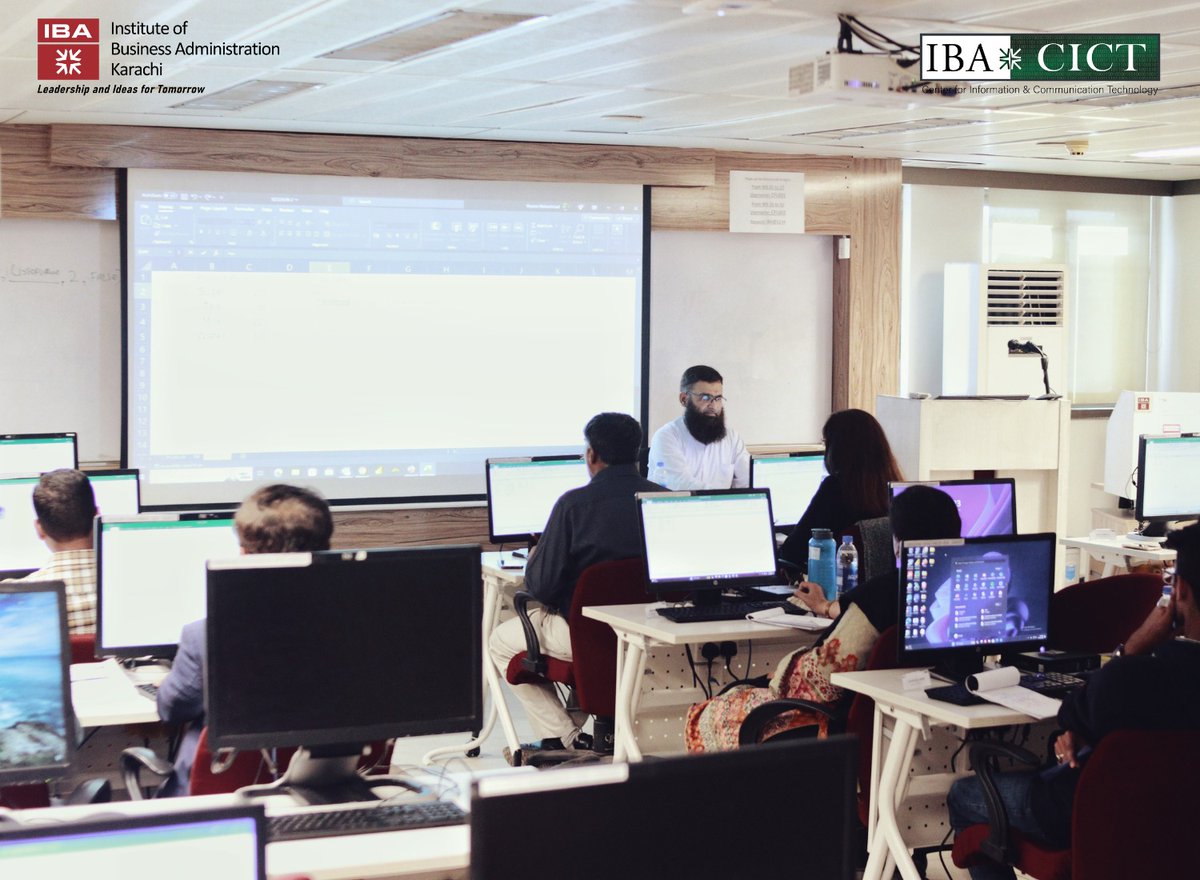 iba_cict's tweet image. Elevating Excel Proficiency
Highlights from Our Recent Capacity Building Workshop! Diving deep into the realm of Microsoft Excel, participants embarked on a journey of skill enhancement and productivity optimization.
#ExcelWorkshop #CapacityBuilding #ibacict