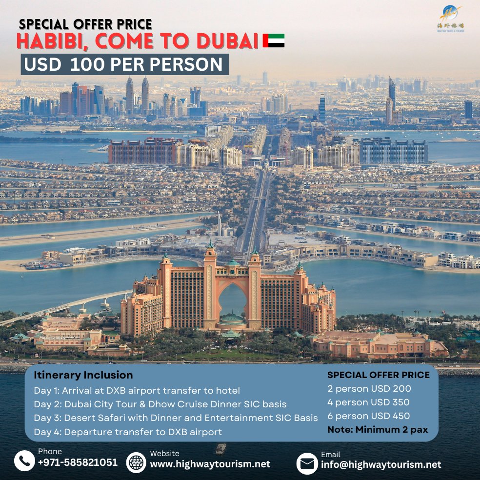 In the heart of Dubai’s bustling streets, where every corner tells a story. Explore the wonders of Dubai with our tours. Book your Dubai tour with us for an unforgettable exploration.🇦🇪🚅✈️⛴
For Booking &amp; Reservation: 058 582 1051

#travelagency #LuxuryTravel #grouptour