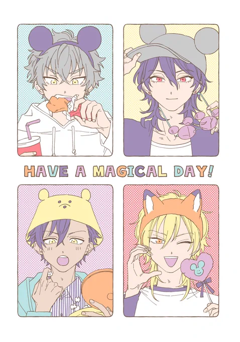 春コミ ブリデ46の新刊サンプル (1)
アンデがランドに行くだけの本です🏰🎉
https://t.co/him7yFRZh7 