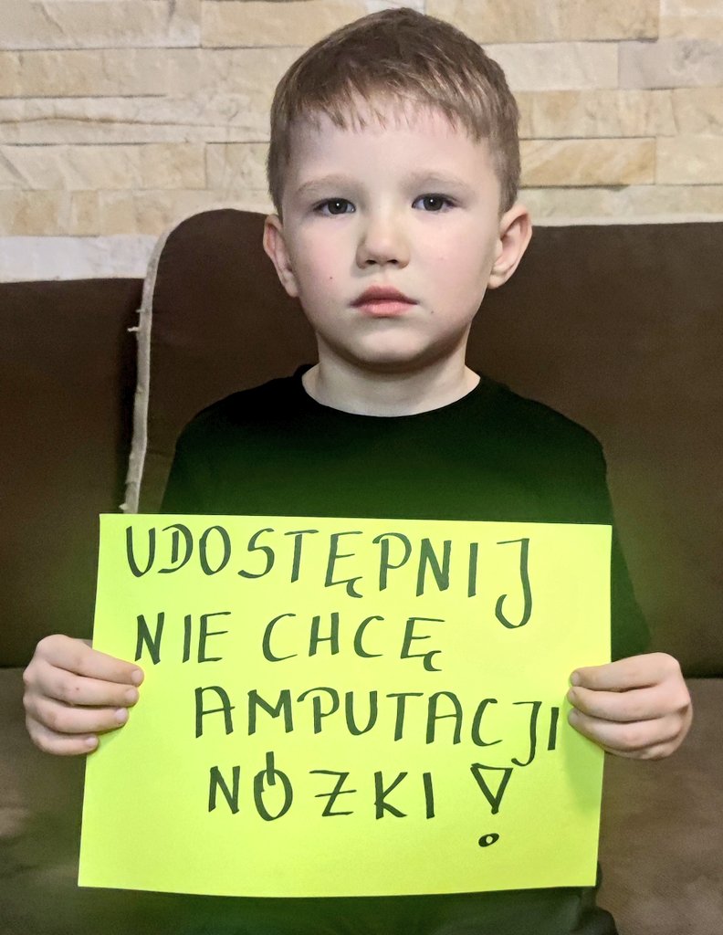 PILNE🙏Zróbcie POTĘŻNY WIRAL❣️Krytycznie PILNA zbiórka. Franek w Polsce skazany na AMPUTACJĘ nóżki jest po trzech ciężkich operacjach. Musi pilnie trafić na blok operacyjny. Pomożmy ją ocalić. Wesprzyj Frania. Link do zbiórki 👇
dobrowraca-mg.pl/podopieczny/fr…

Franek przeszedł trzy