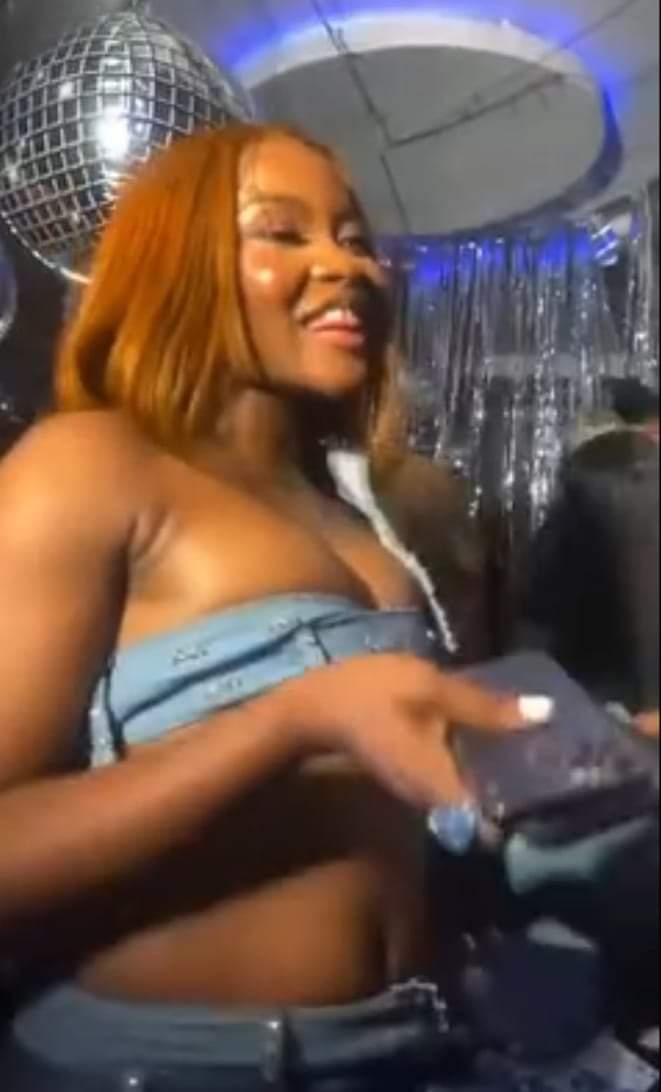 Former Born-Again, BBNaija’s Ilebaye Sparks Reactions With Her Outfit To Priscilla Ojo’s 23rd Birthday Party 🎉

“To understand some lădies you need to be watching NatGeo wild"