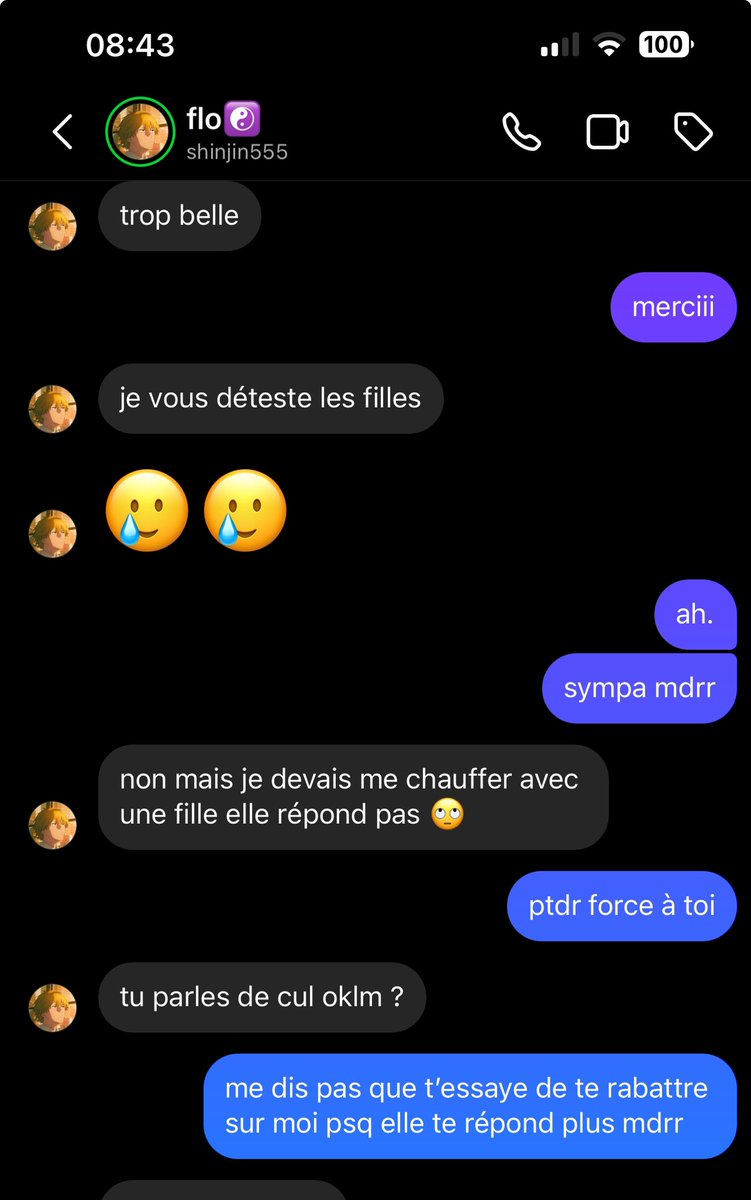 SasaEmeritus's tweet photo. le dernier message du dernier screen  💀 https://t.co/lWYypsB73N