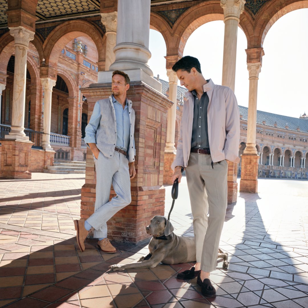 Our SS24 Campaign, seamlessly blends the British Essence of the Hackett man with the rich cultural heritage and impeccable style of Seville, Spain. bit.ly/3TA0VcE #HackettLondon #HowToHackett #HackettSS24 @JensonButton