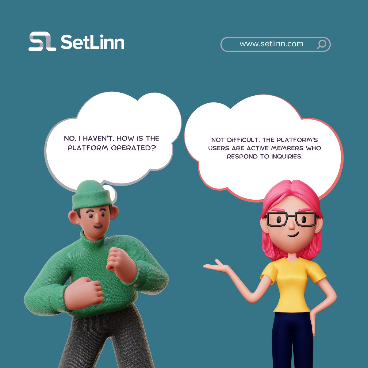 SetlinnOfficial's tweet photo. Yes, Setlinn is here for you.
It is a social platform where you can make meaningful connections and find information about all things migration.
So what are you waiting for!.
Join the conversation and make your journey more informed and connected.
#Setlinn https://t.co/PEpnxPffAF