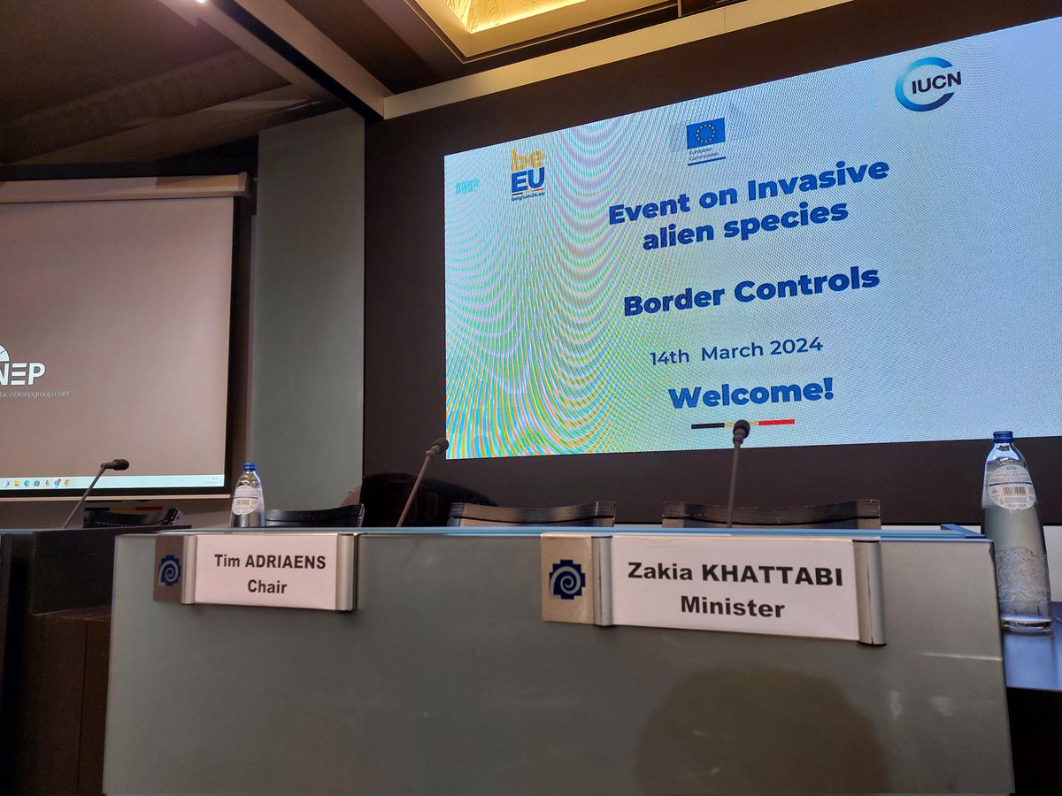 AdriaensTim's tweet image. Conference on border control for #invasivespecies #euregulation @EU_Aliens