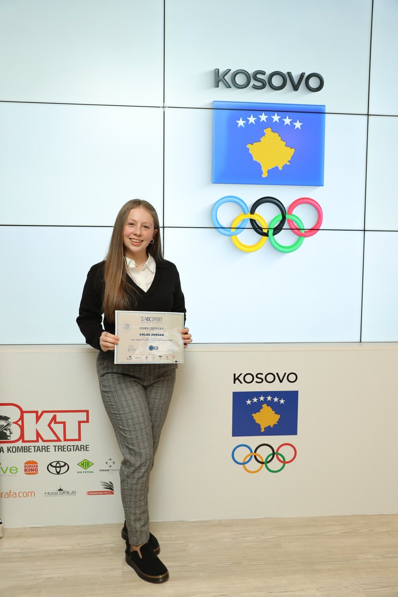 chloejordan2000's tweet photo. For the last 6 months, I have been taking part in @EOSE_skills European Advanced Course for Sports Administration (S2ABC) and completed modules on:
✅Project Management
✅Finance
✅Managing People
It has also allowed me to learn more about sport in the Western Balkans! #S2ABC https://t.co/5fBANPYhDP
