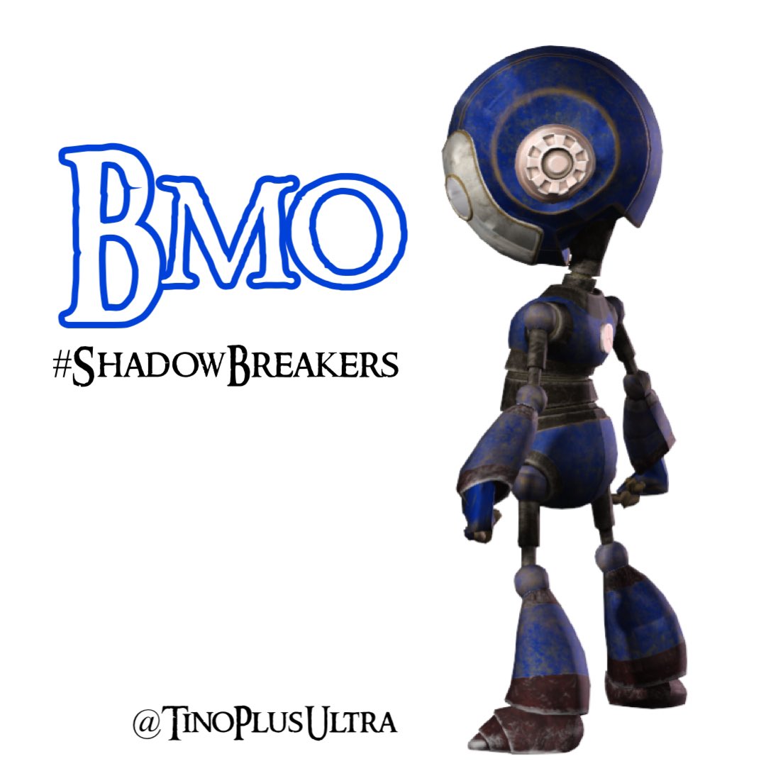 SbreakersGame's tweet photo. “ Bmo “ is the first of three Ai companions in #shadowbreakers as well as Ultra’s best friend. His healing abilities and fantastic Dad Jokes really come in handy for any adventure! #indiegame #gamedev #UnrealEngine #rpg #gamer #twitch https://t.co/sLZQM5Mqsc