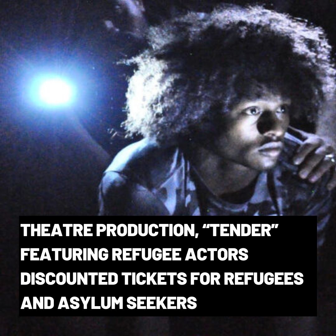 MRSNManchester's tweet photo. [1/3] Tender. A word for young
Soft. Not fully made
Too young to leave our families
But we did. 

Location: HOME Manchester, M15 4FN
Dates: Thurs 9th May, Fri 10th May, Sat 11th May - 7.45pm
Ticket price: £16.20 with concessions available (£5 for refugees)
https://t.co/gkpvqrZIoE https://t.co/qr04iqH21O