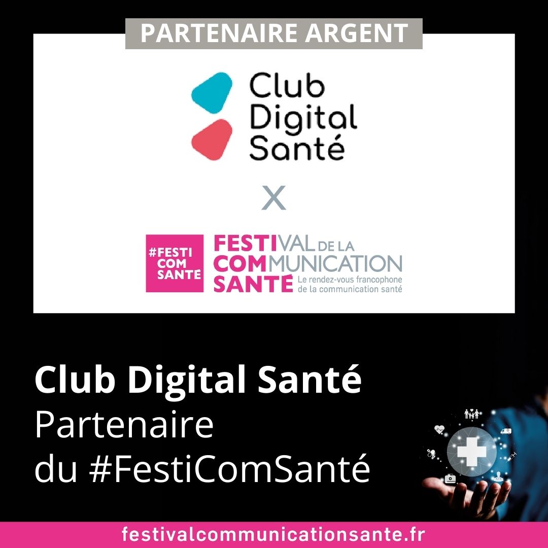 Le Club Digital Santé #hcsmeufr est heureux d'être à nouveau partenaire du @FestiComSante ! Suivez l'événement pendant 2 jours sur nos réseaux ! #festicomsanté #hcsmeufr