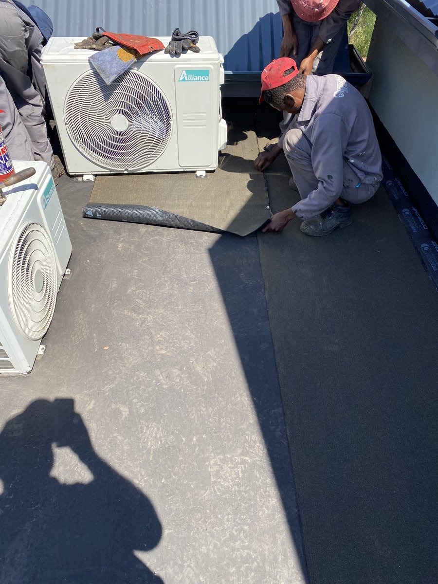 SpecialityCo's tweet photo. Torch-On Waterproofing done professionally in #Waterberge Warmbaths

De Klerk Residence in #Warmbaths #KleinKariba

Leaking Roof?

No More Drips💧No More Leaks 💦

      Contact Us Today.

🌍 https://t.co/YIJyr3R7AQ
📧 info@waterproofmyroof.co.za
📞 074 348 6420 https://t.co/pBuLXXJ1zX