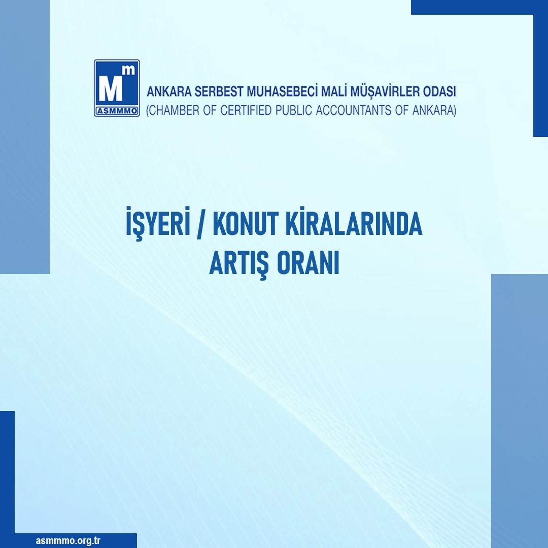 İşyeri / Konut Kiralarında Artış Oranı Detaylar için: l24.im/L3Fxi