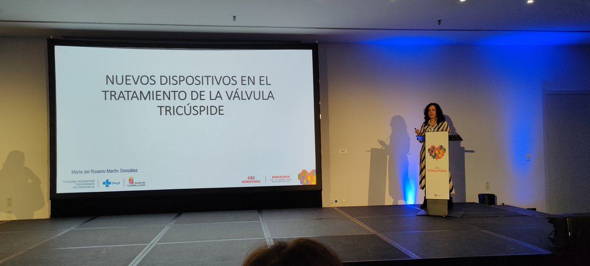 FJavierDelgado's tweet photo. Ahora #MariaMartin nos explica las novedades en "Intervencionismo sobre la válvula tricúspide" #CSCestructural24 @enferhemo @AEEC_enfcardio https://t.co/EcaY7Xotu6