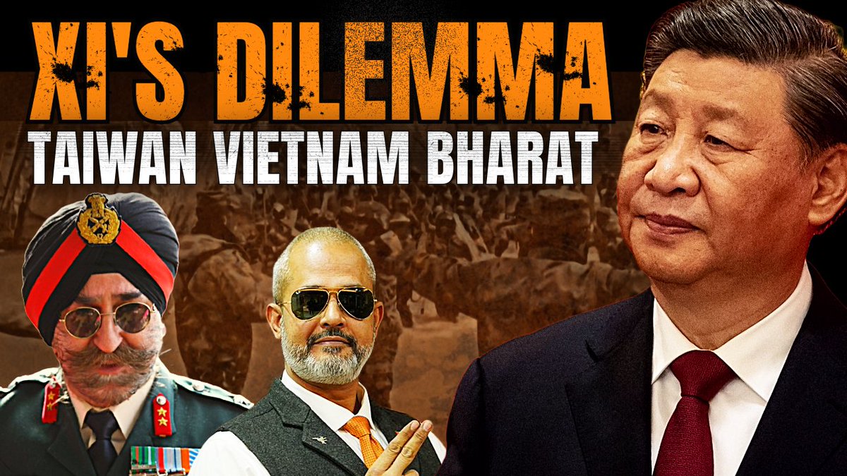 LIVE at 10 pm Does Xi Jinping Want a War I Who Will China Fight First I Maj Gen Prabdeep Singh I Aadi youtube.com/watch?v=HP8E5G…. #china #CCP #xijinping #indiachina #indiataiwan #taiwan #vietnam #SouthChinaSea #IndoPacific