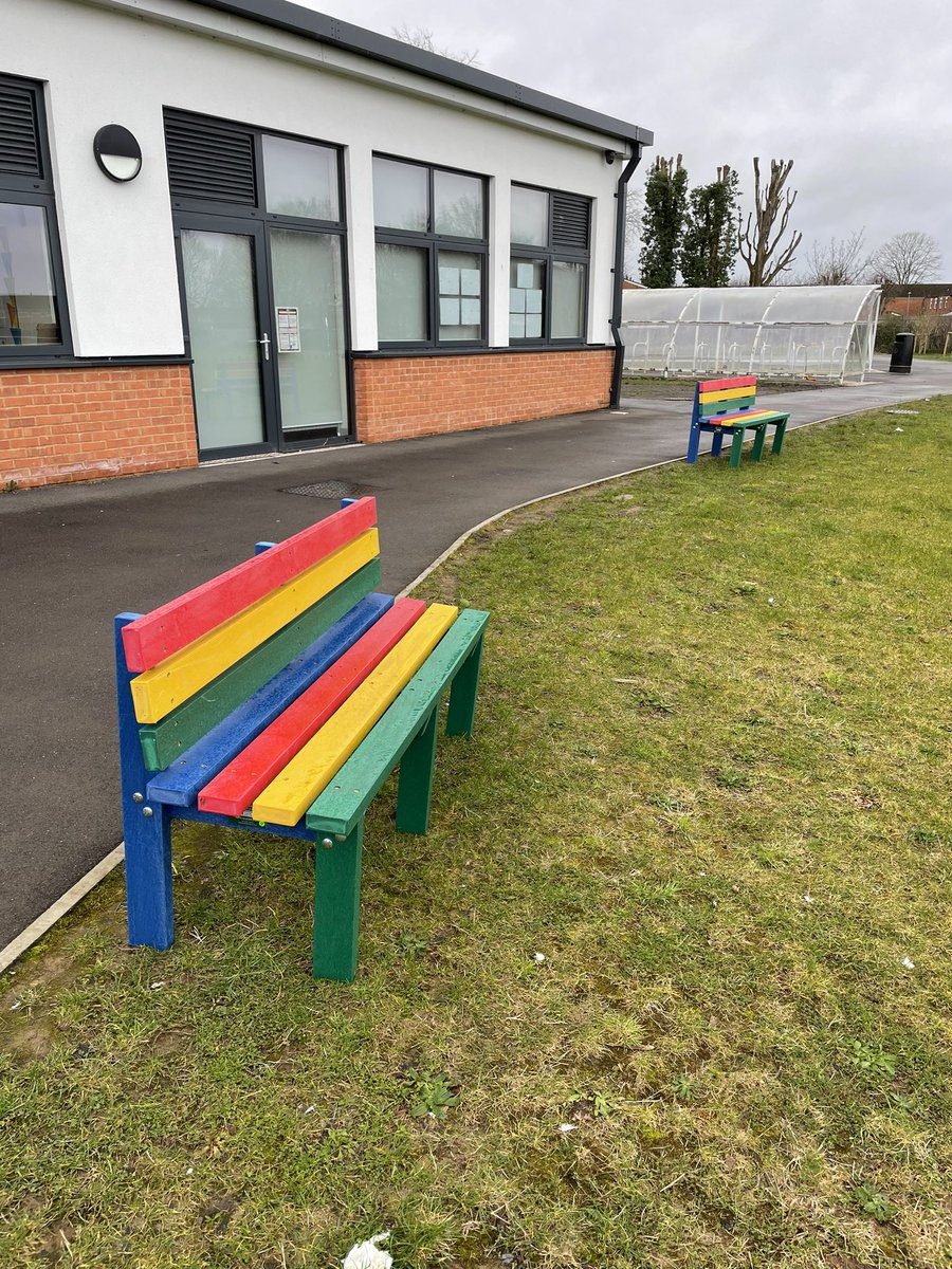 Our new benches are a great addition. Bring on Spring 🌼