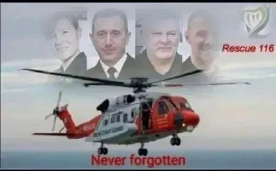 Today, we honour the memory of the R116 tragedy, remembering Dara, Mark, Paul, and Ciarán who left us on March 14th, 2017. Our hearts are with their families, friends, and colleagues during this time. Their legacy will forever live on in our hearts. #Rescue116 #CHC