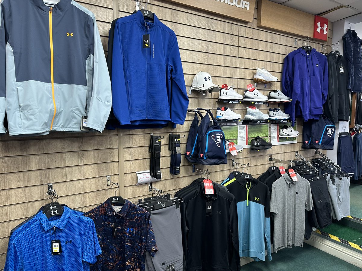 houghwoodbirdma's tweet photo. Underarmour spring summer stock now in @houghwoodgolf @houghwoodbirdma @UnderArmour just need the summer to start @HTECraig https://t.co/JJPwWP6KR2