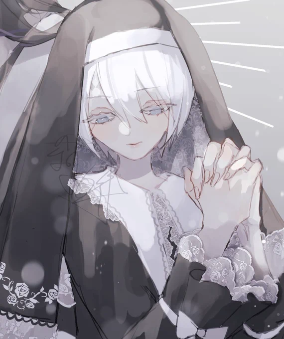 #ホワイトデーは銀髪白髪を愛でる日うちの銀髪白髪〜 