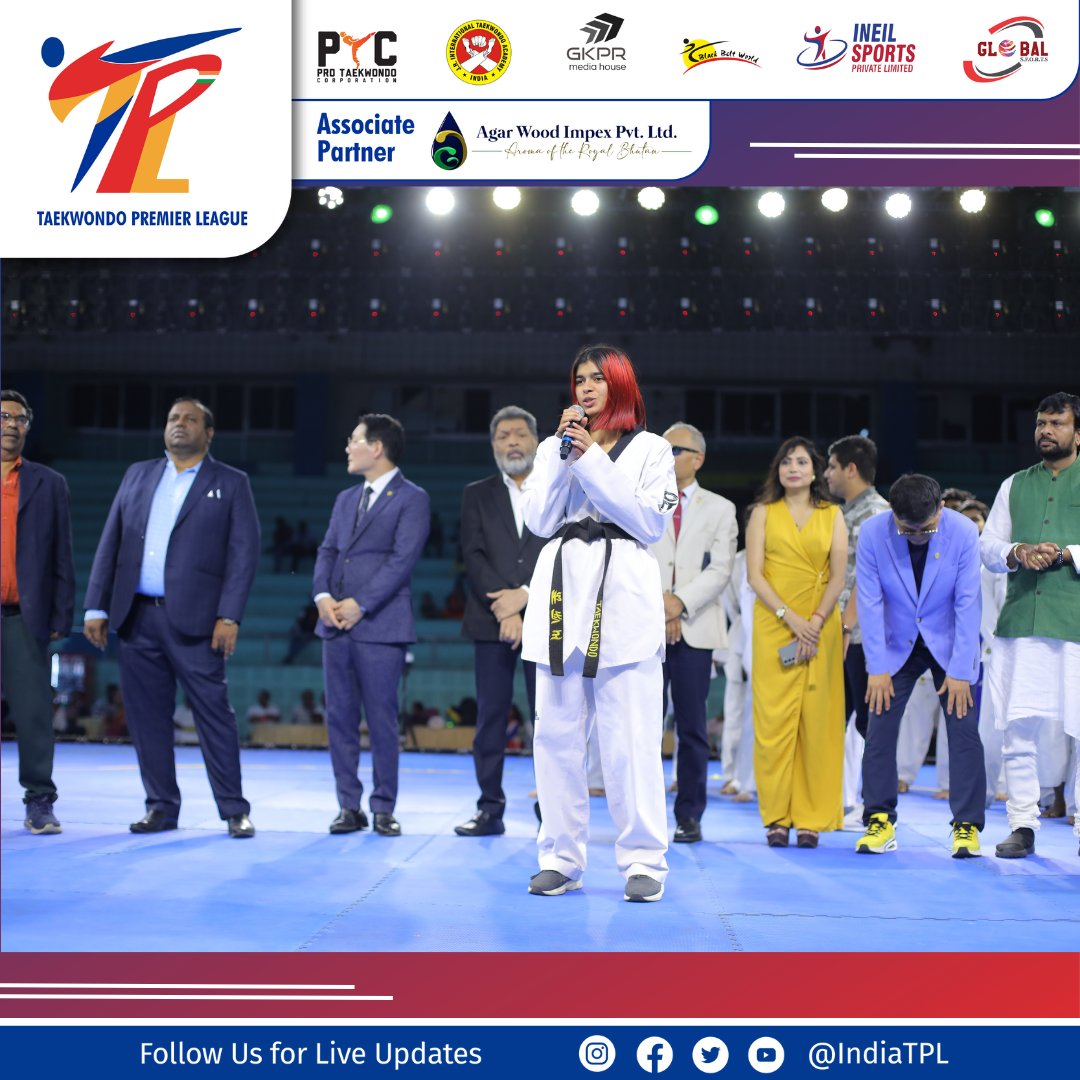 Memorable moments unfolded during the opening ceremony of Season 1 Leg 2 of the Taekwondo Premier League! 🥋 Athletes and team owners delivered inspiring speeches.

#TPL2024 #TaekwondoPremierLeague #OpeningGala #SpiritOfMartialArts