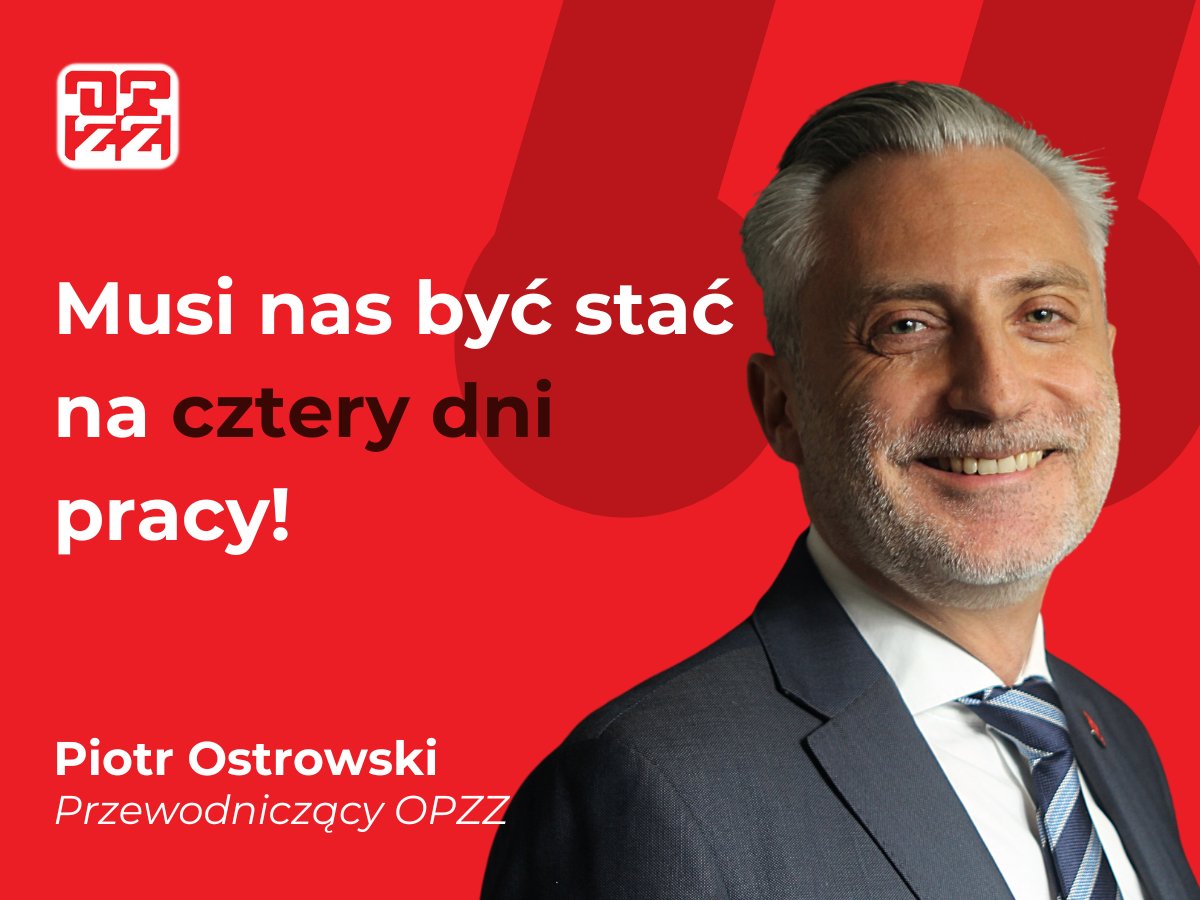 Dlaczego musi być nas stać na ustawowo wprowadzony, czterodniowy tydzień pracy❓

▪️ Jesteśmy jednym z najbardziej przepracowanych społeczeństw w Europie.
▪️ Przepracowanie wpływa na spadek motywacji, wzrost stresu w miejscu pracy oraz wypalenie zawodowe.