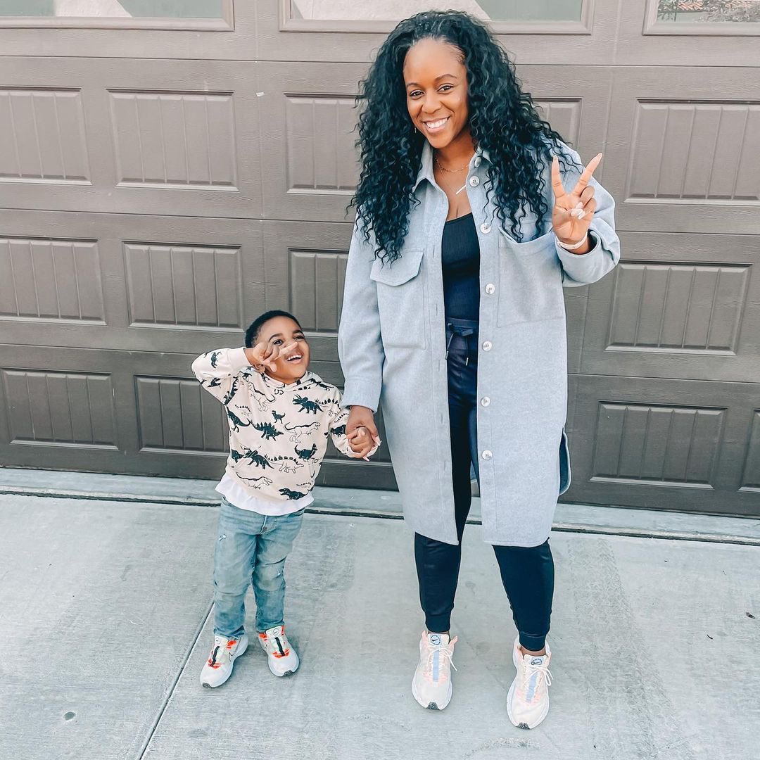 Always happy with my son😊🥰