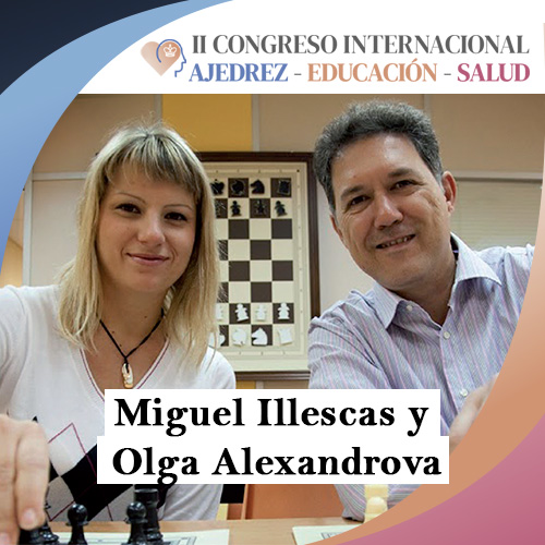 ¡Conoce a nuestros ponentes! 📷📷 
21.Miguel Illescas y Olga Alexandrova
Gran Maestro Internacional, 8 veces campeón de España. Olga Alexandrova, Gran Maestra Internacional, múltiple campeona.
¿Cuál de nuestros ponentes quieres escuchar?