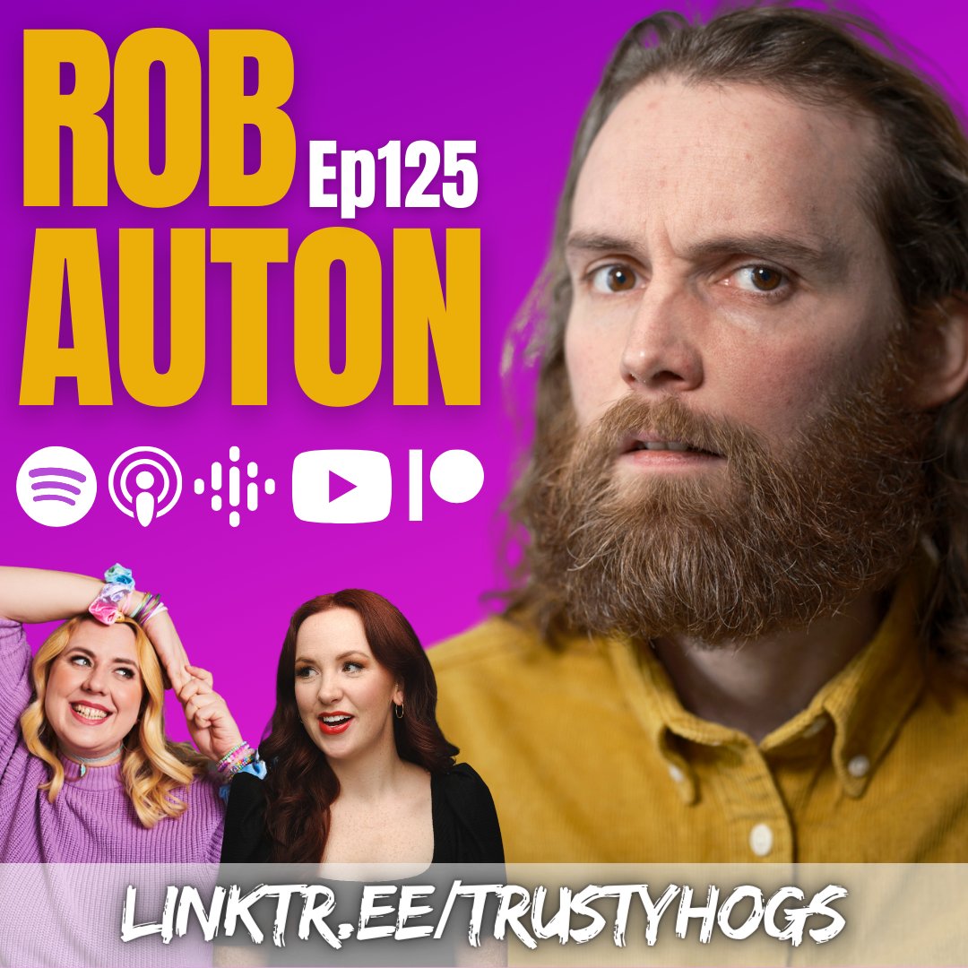 Our 100th ever guest and what a brilliant centurion, the Crab Cake Kid himself… @RobertAuton! 🎧linktr.ee/trustyhogs 🎥youtube.com/trustyhogs 🐷patreon.com/trustyhogs