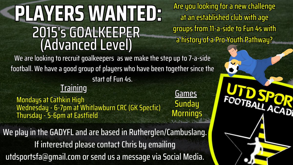 UTD Sports Football Academy tweet media