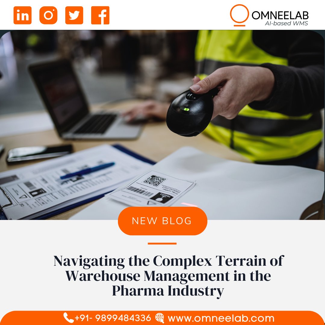 Optimize Pharma Warehousing! Our blog tackles complexities & offers insights for streamlined operations & compliance in the Pharma industry. #Pharma #WMS Read now: omneelab.com/blog/Navigatin…