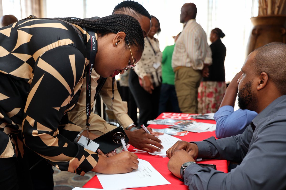 The_DHS's tweet photo. [IN PICTURES]  Deputy Minister Pam Tshwete, joined by @PPRA (Property Practitioners Regulatory Authority) CEO Thato Ramaili  to honour new Rawson franchise owners at a Breakfast Launch  taking place at Premier Hotel OR Tambo, Kempton Park - Gauteng.

#AcceleratedTransformation https://t.co/Ef74qrP61H