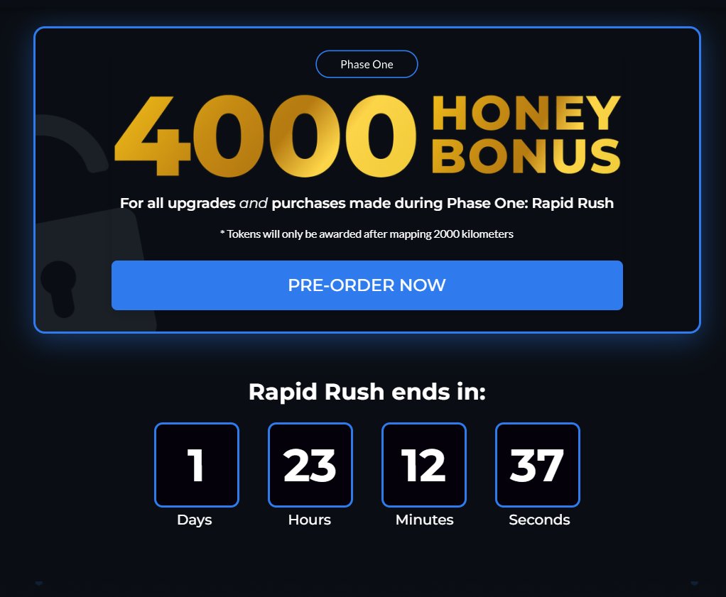 marceljost's tweet photo. Noch rund zwei Tage Zeit um die neue #Hivemapper #Dascam zu bestellen.

Es gibt einen 4000 #Honey #Token #Bonus nach den ersten 2000 KM #Mapping, also ist die Kamera eigentlich Gratis. Ich habe mir auch zwei Stück bestellt, zum Austausch der alten Kameras.
Siehe Post 2... https://t.co/kTK67FQOYB