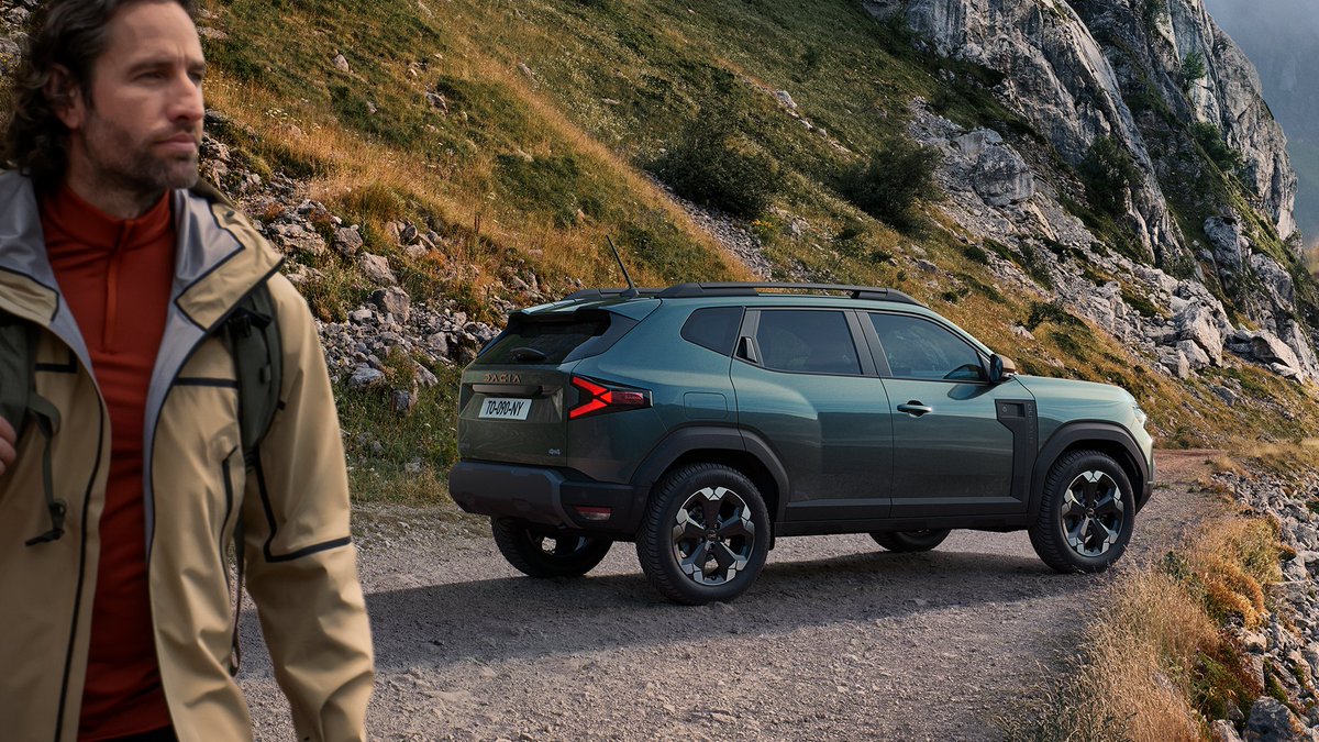 daciaitalia's tweet photo. Nuovo #DaciaDuster finalmente può essere ordinato!🚀
Scopri la versione Extreme 4x4 per affrontare ogni avventura 🏔️
https://t.co/w4E9hgjfmO
#AvventureConDacia #SUV #4x4 #BuiltTrue https://t.co/GotfsJQ7Gm