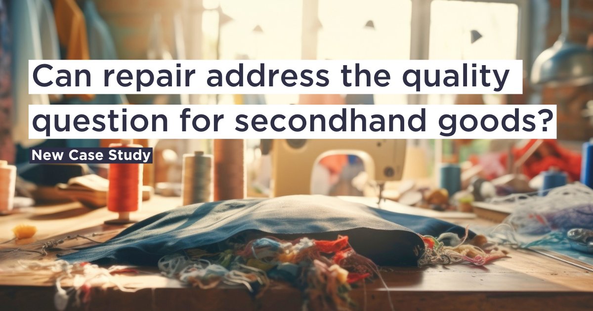 Déjà Vu is a second-hand trading platform that specialises in selling refurbished books, clothing, and small electronics. Founded in Beijing in 2017, it has gained a following of 12 million users. Explore more here: links.emf.org/4ci3N5k

#CircularEconomy