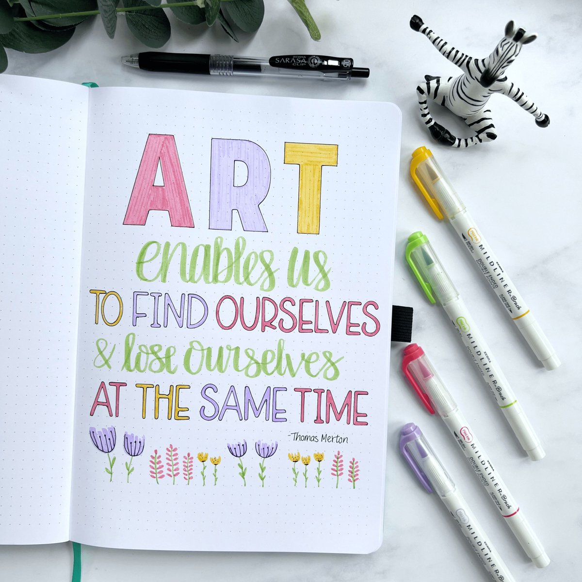 “Art enables us to find ourselves and lose ourselves at the same time.” – Thomas Merton
What do you like to lose yourself in, and how do you find yourself again? 

Find out more in our latest blog at: zebrapen.co.uk/why-creativity…

#creativity #zebrapenuk #stationery #art