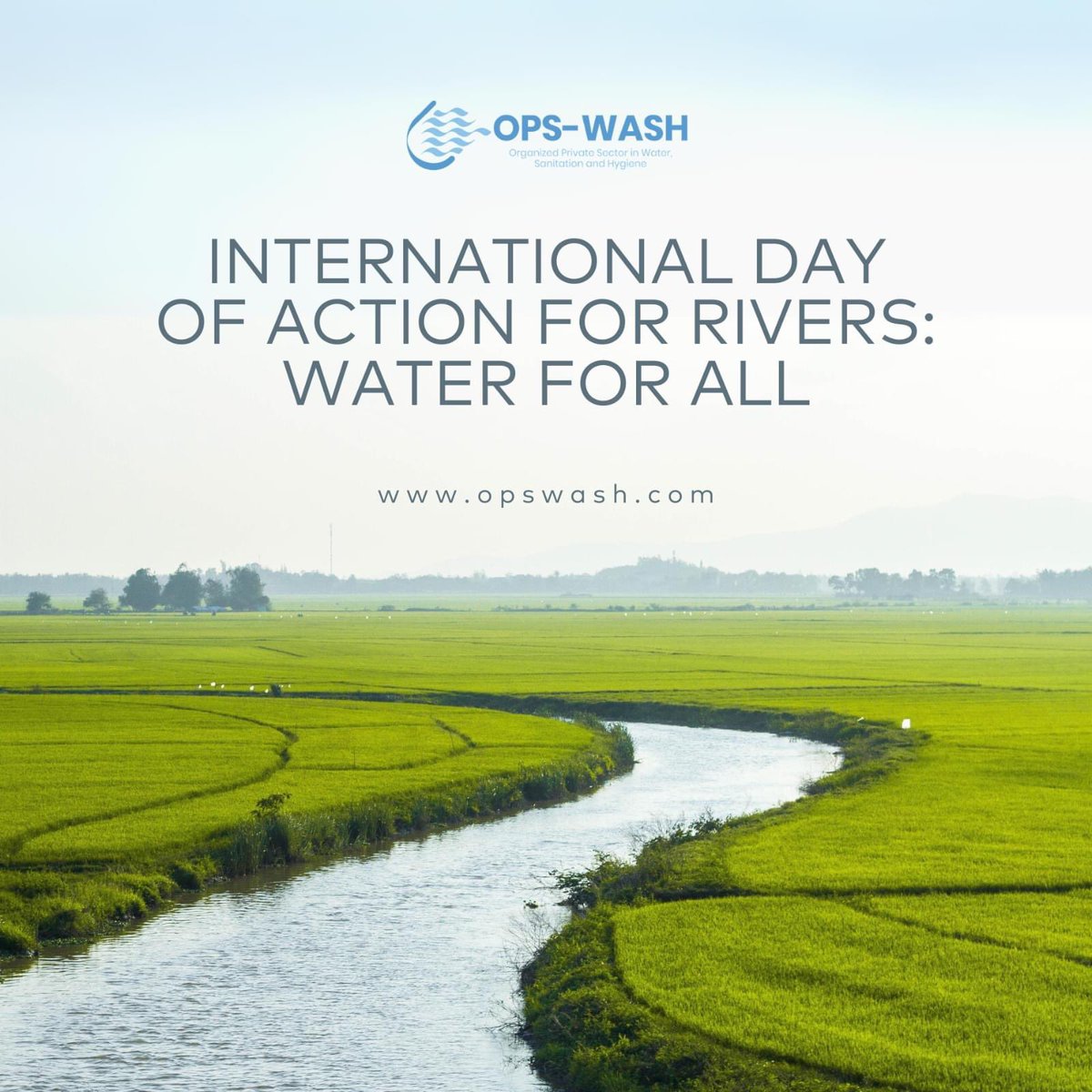 The International Day of Action for Rivers – when diverse communities worldwide come together with one voice to affirm that rivers are vital and need our protection. This year’s theme focuses on “Water for All”. #Water #Sanitation #Goal6 #SDG6 💧