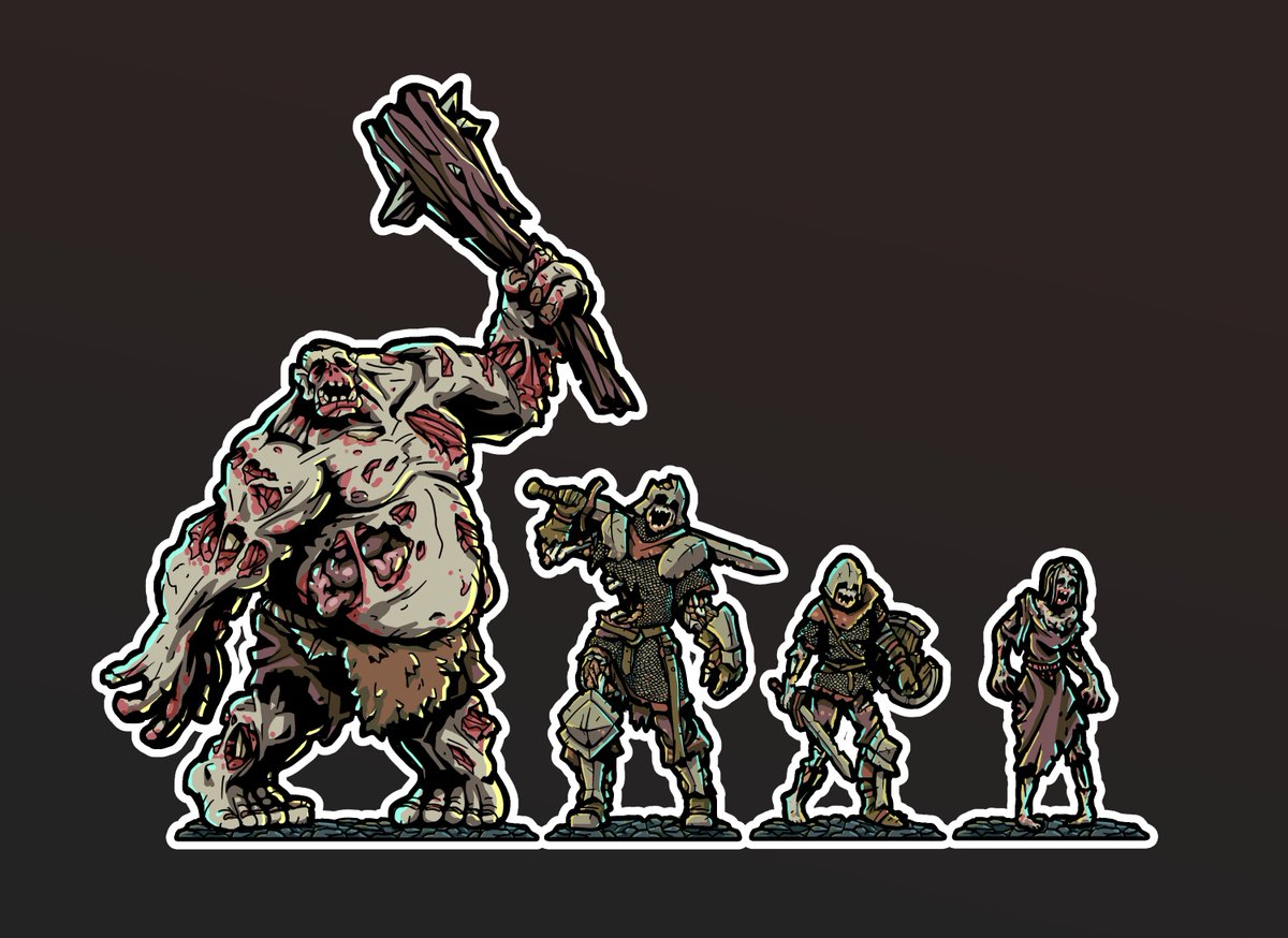 FoldableFoes's tweet photo. Just some undead in diffrent sizes π
#paperminis #paperminiatures #papercraft #dnd #tabletopgames https://t.co/fHYoBJwTUS