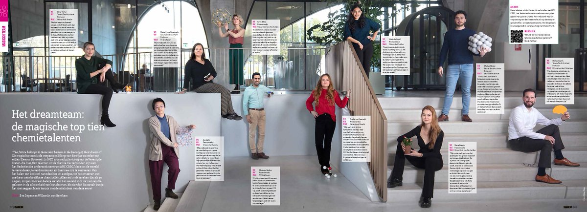 ARC CBBC (@arccbbc) on Twitter photo #ThrowbackThursday!
In 2021, our ‘dreamteam’ of chemists was featured in the December edition of <a href="/changeinctoday/">Change Inc.</a>. Ten of our researchers, PhD candidates, and assistant professors were highlighted, each with their own expertise!
Read it here (in Dutch): change.inc/industrie/het-… #ThrowbackThursday!
In 2021, our ‘dreamteam’ of chemists was featured in the December edition of <a href="/changeinctoday/">Change Inc.</a>. Ten of our researchers, PhD candidates, and assistant professors were highlighted, each with their own expertise!
Read it here (in Dutch): change.inc/industrie/het-…