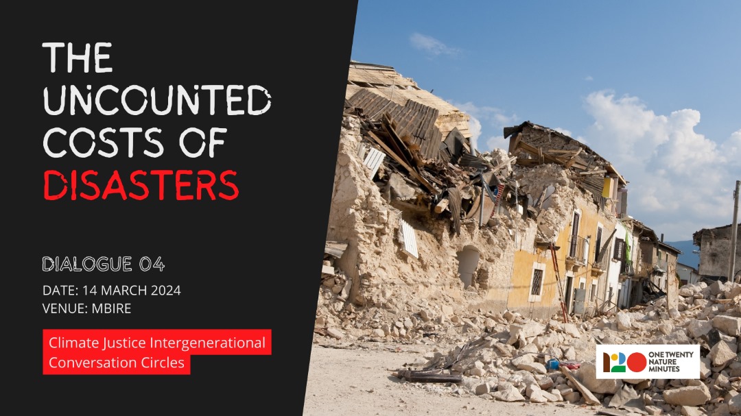 You(th)Adapt Project works with, and for people at the frontline of climate crisis in a rural setting- Mbire We are hosting the 4th #ClimateJustice Intergenerational Conversation Circle themed 'The uncounted costs of Disasters'