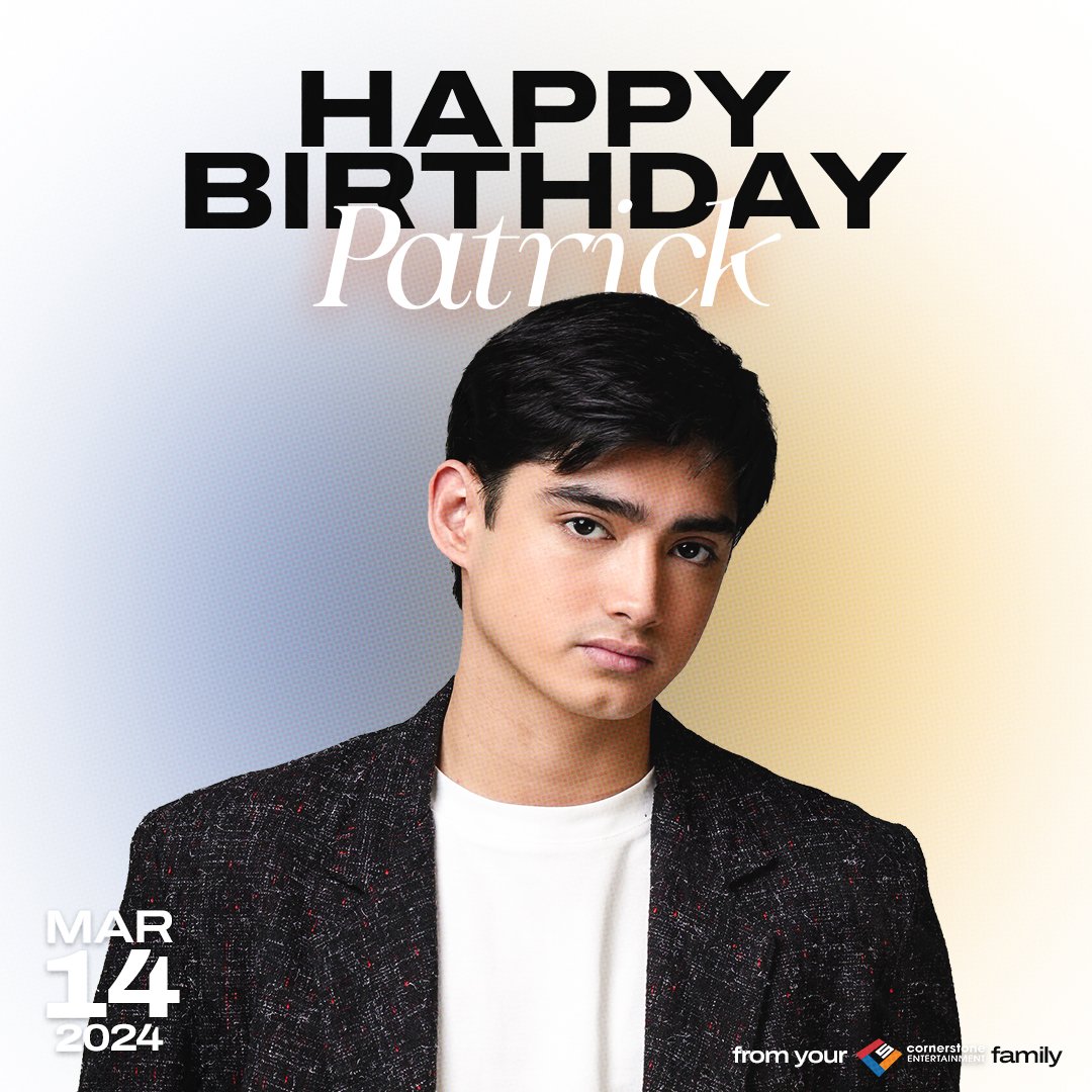 PATRICK SQUAD OFFICIAL (@patricksquadofc) on Twitter photo Happiest Birthday Patrick ๐๐ Sending birthday wishes your way for the best of everything your big heart desires โค Enjoy your day and see you later, Patrick Squad and Patrick United will be there to celebrate your birthday ๐ <a href="/patrickquiroz_/">Patrick Quiroz</a>
#PatrickQuiroz Happiest Birthday Patrick ๐๐ Sending birthday wishes your way for the best of everything your big heart desires โค Enjoy your day and see you later, Patrick Squad and Patrick United will be there to celebrate your birthday ๐ <a href="/patrickquiroz_/">Patrick Quiroz</a>
#PatrickQuiroz